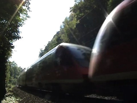 Bombardier Talent vom Ahrtal nach Bonn bei Rolandswerth