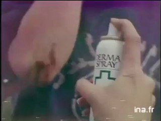 Années 80 Publicité Dermaspray