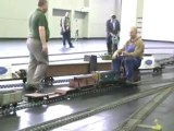 Cologne Livesteam Meeting 2008 Me shunting with a Class 08 Part 05