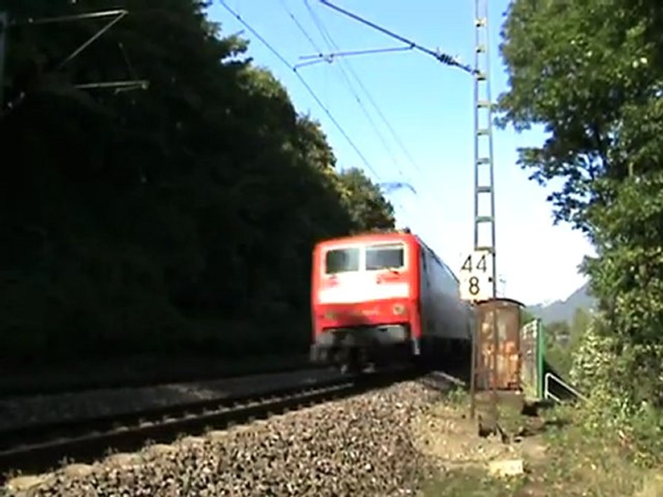 BR101 mit BR120 als Schublok und BR425 bei Rolandswerth