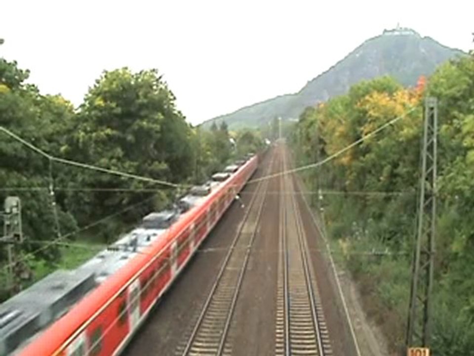 BR425 Bei Bad Honnef Rhöndorf Richtung Linz am Rhein