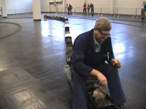 Livesteam Meeting Cologne 2008 BR96 and Simplex and a British steamloco