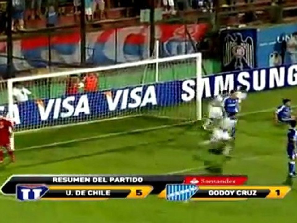 Fecha 2 - Universidad de Chile 5 vs Godoy Cruz 1