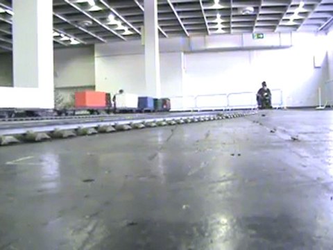 Echtdampftreffen Köln 2008 langer Güterzug, BR01, preußische G8, BR96 und preußische T3