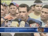 Capriles continuó su recorrido por Monagas