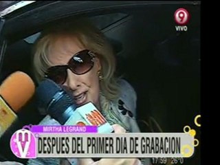 Pronto.com.ar Mirtha después de su primera grabación
