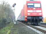 BR101 mit Personenzug von Köln - Sechtem Richtung Bornheim - Roisdorf - Bonn bei Bornheim