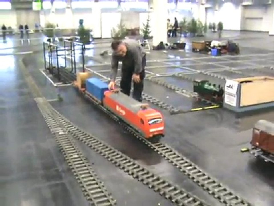 Echtdampfhallentreffen Köln 2008 Grubenlok und britische Dampflok und viele mehr