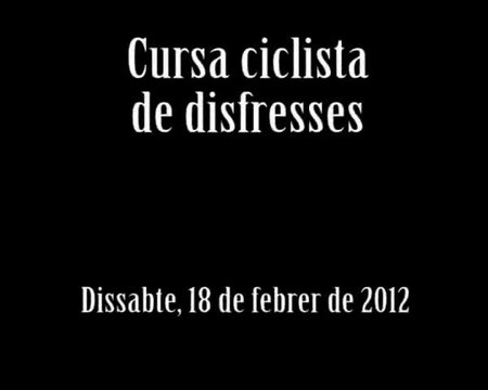 Cursa ciclista de disfresses.