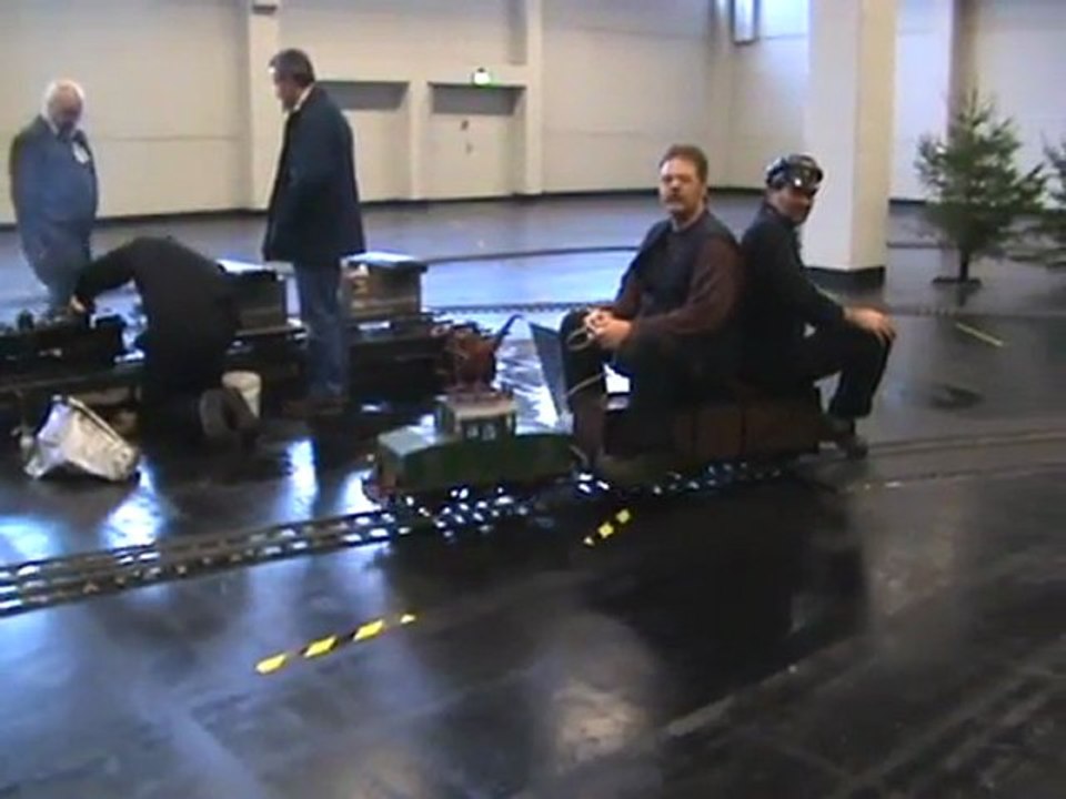 Echtdampfhallentreffen Köln 2008 E96 und Besatzung