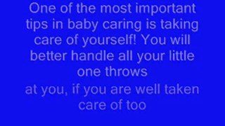 Baby Caring - A Few Tips