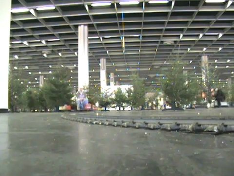 Echtdampfhallentreffen EDHT Köln 2008 BR55, BR01 und Containershuttle