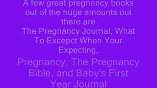 Choosing Great Pregnancy Books