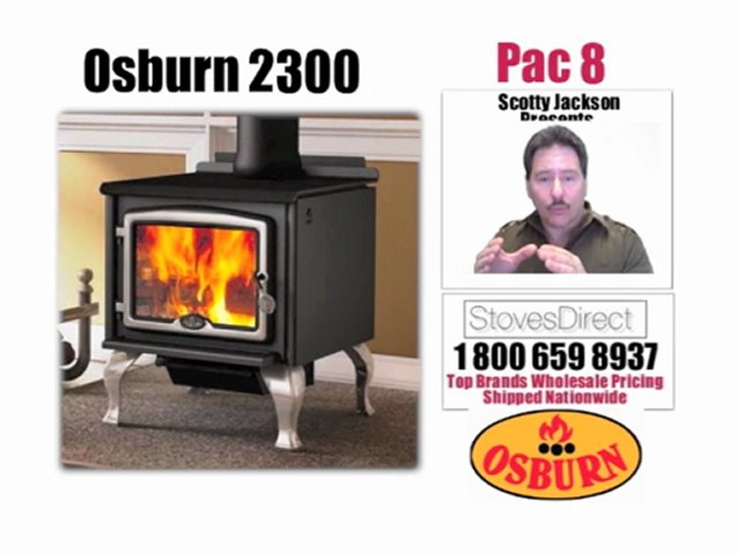OB02301 Osburn 2300 - high efficiency EPA wood stove - video Dailymotion