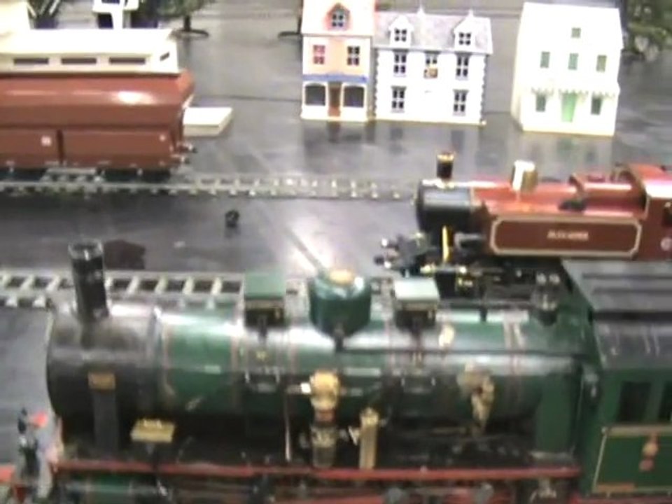 Echtdampftreffen Köln 2008 Preußische G8 und britische Dampflok im Güterbahnhof