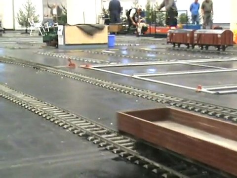 Echtdampftreffen Köln 2008 Fahrschuldampflok im Schleudergang und andere Lokomotiven