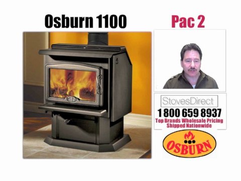 OB01111 Osburn 1100 - high efficiency EPA wood stove