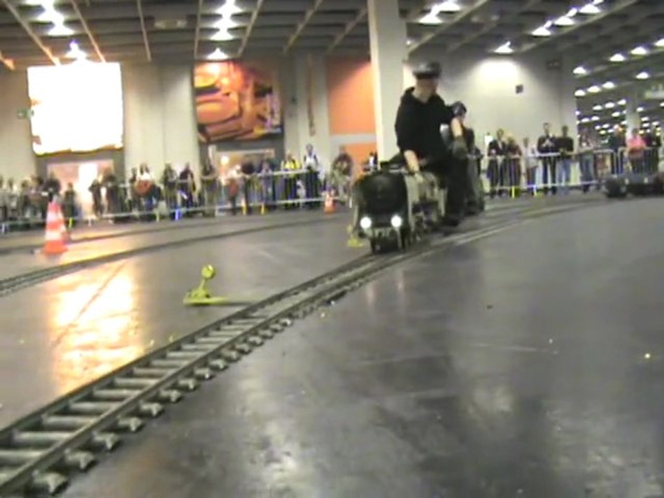 Kölner Echtdampftreffen 2008 Zusammenstellung überlanger Güterzug Teil 1 von 2