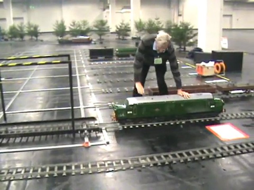 Livesteam Meeting Cologne 2008 Action in the five Gauge Depot Köln-Messe Part 01 of 02