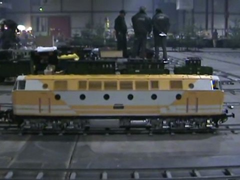 Echtdampftreffen Sinsheim 2009 BR119 U-Boot der Nord Schwarzwald Bahn mit Scheepflug Teil 02 von 02