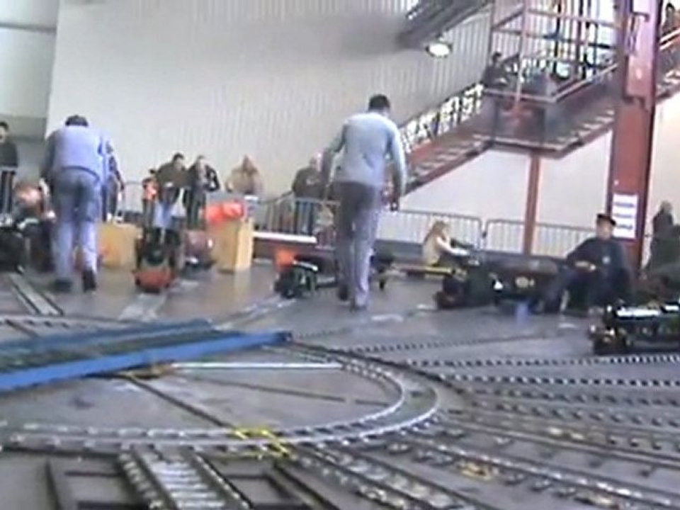 Echtdampftreffen Sinsheim 2009 Eine Shay im fünf Zoll BW Teil 01 von 02