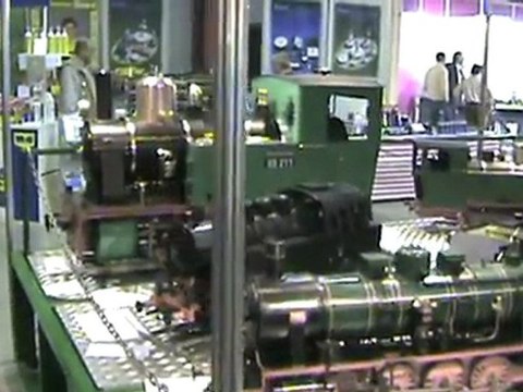 Echtdampftreffen Sinsheim 2009 Stand der Fa Zimmermann Teil 01 von 02