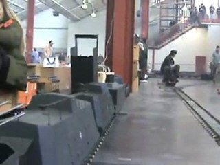 Echtdampftreffen  Sinsheim 2009 Rundgang über einen Teil der fünf Zoll Anlage 002 Teil 02 von 02