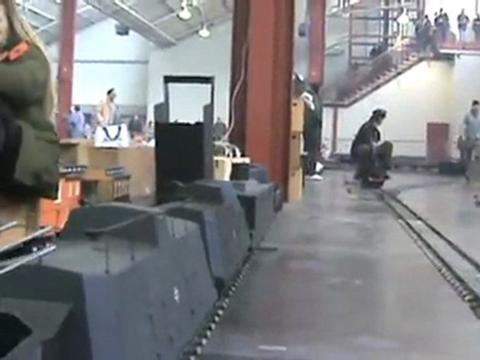 Echtdampftreffen  Sinsheim 2009 Rundgang über einen Teil der fünf Zoll Anlage 002 Teil 02 von 02