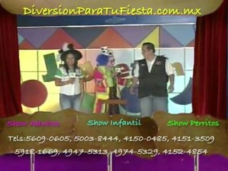 PAYASOS ECONOMICOS A DOMICILIO DF