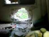 فري برس حماه المحتلة أثار القصف العشوائي على المنازل في بلدة خطاب 27 2 2012