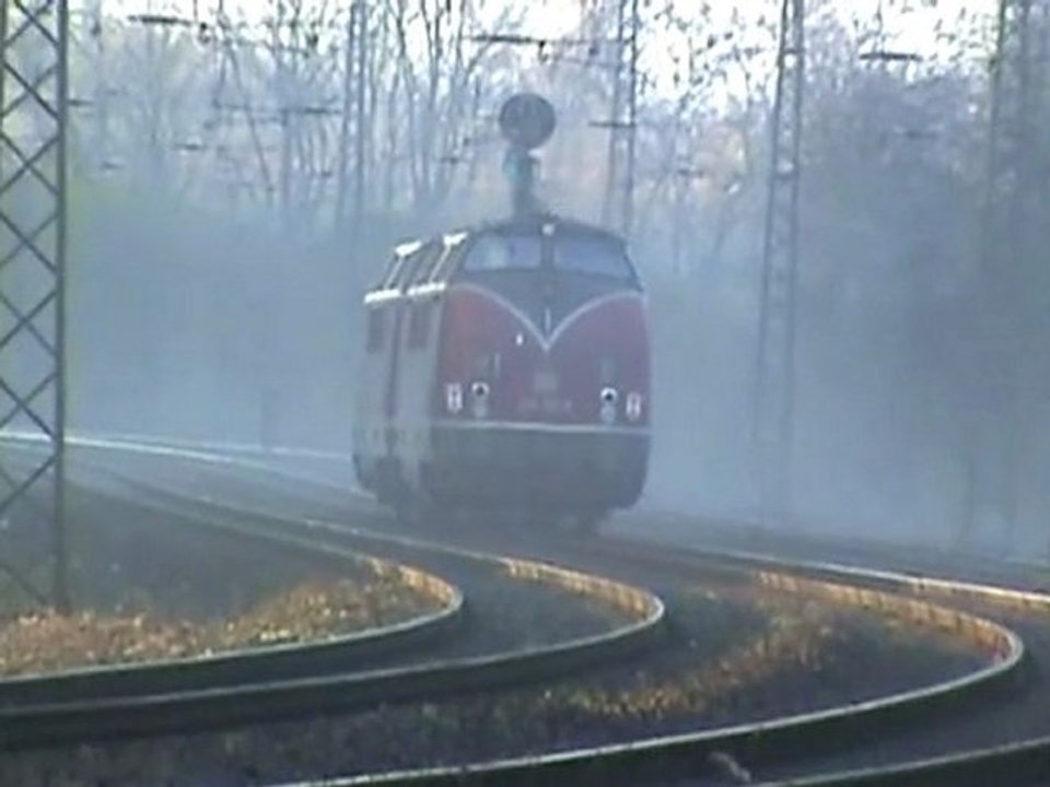 Zwei V200 im Doppelpack ohne Zug vom Gbf Kalk Nord nach Rbf Gremberg