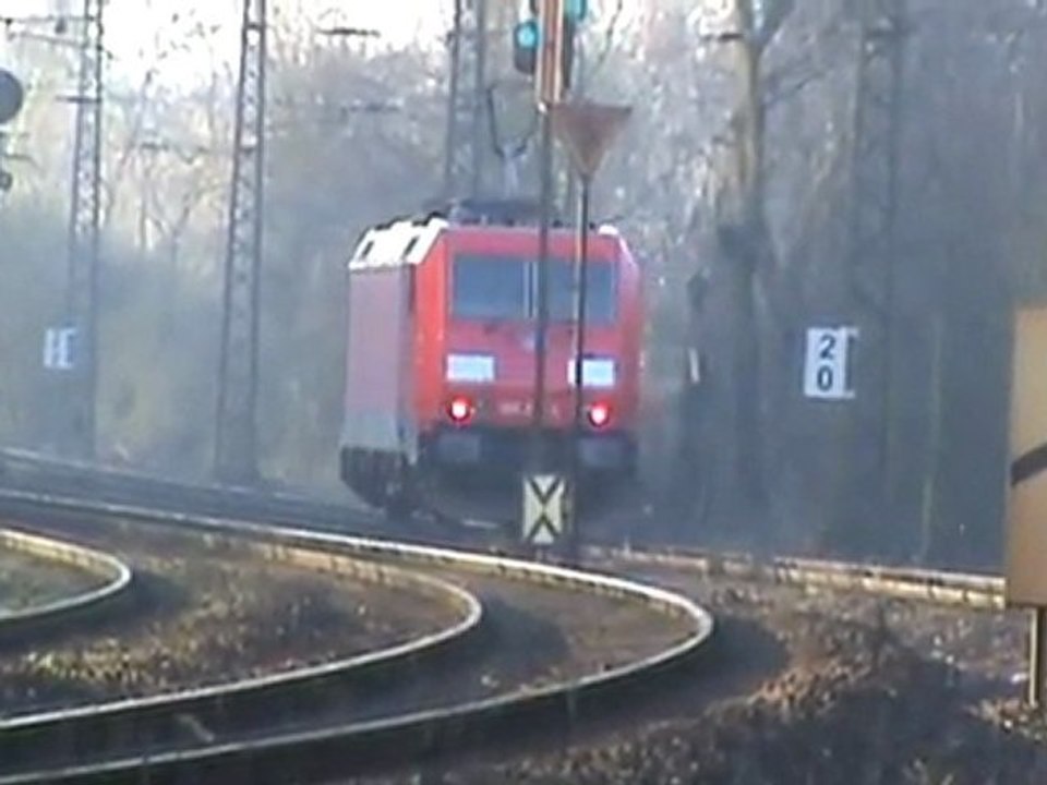 BR185 auf Leerfahrt von Gbf Kalk Nord nach Rbf Gremberg