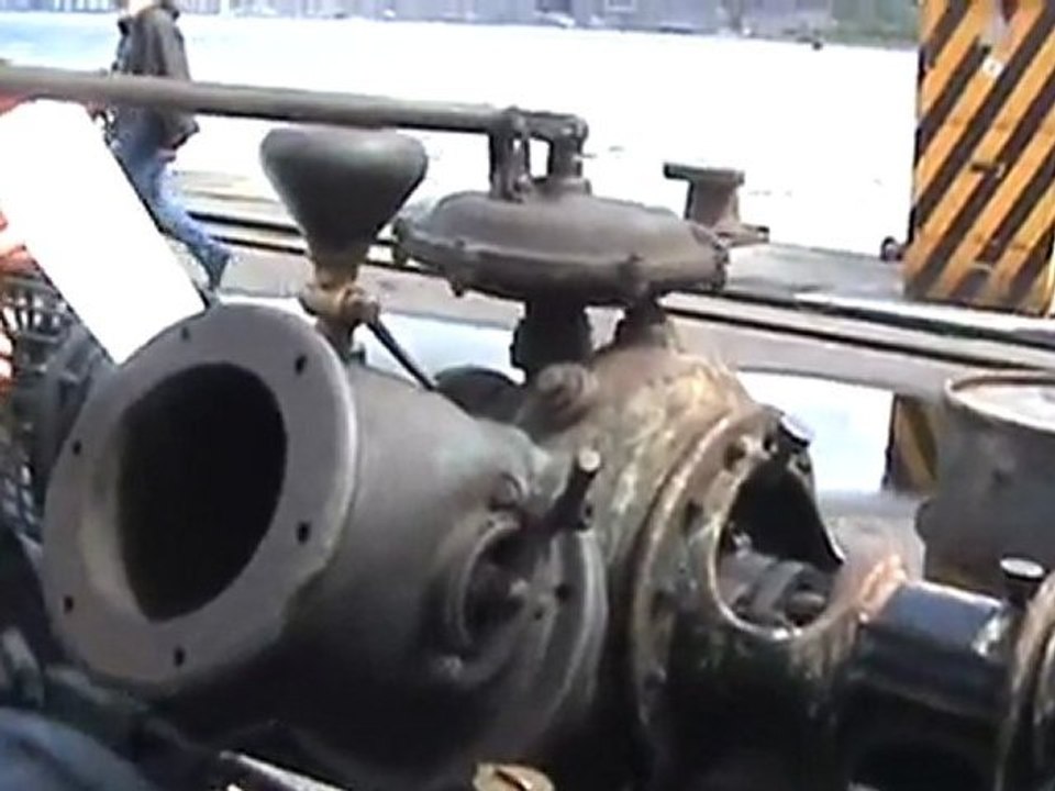 Deutz MAH 716 Verdampfermotor mit Niagara Pumpe wird angelassen