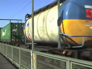 BR140 Doppeltraktion, BR151, BR189, BR294, R4C BR185 auf Südbrücke Köln