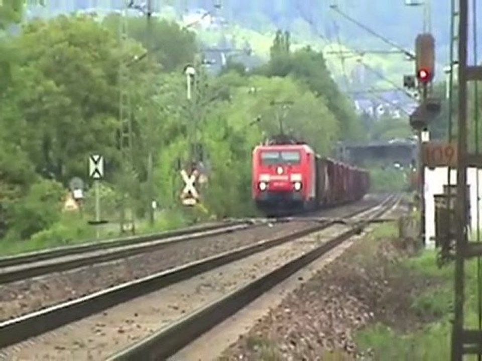 BR293, SBB Cargo Re482, BR189, BR155, BR151, BR185, BR425 bei Unkel