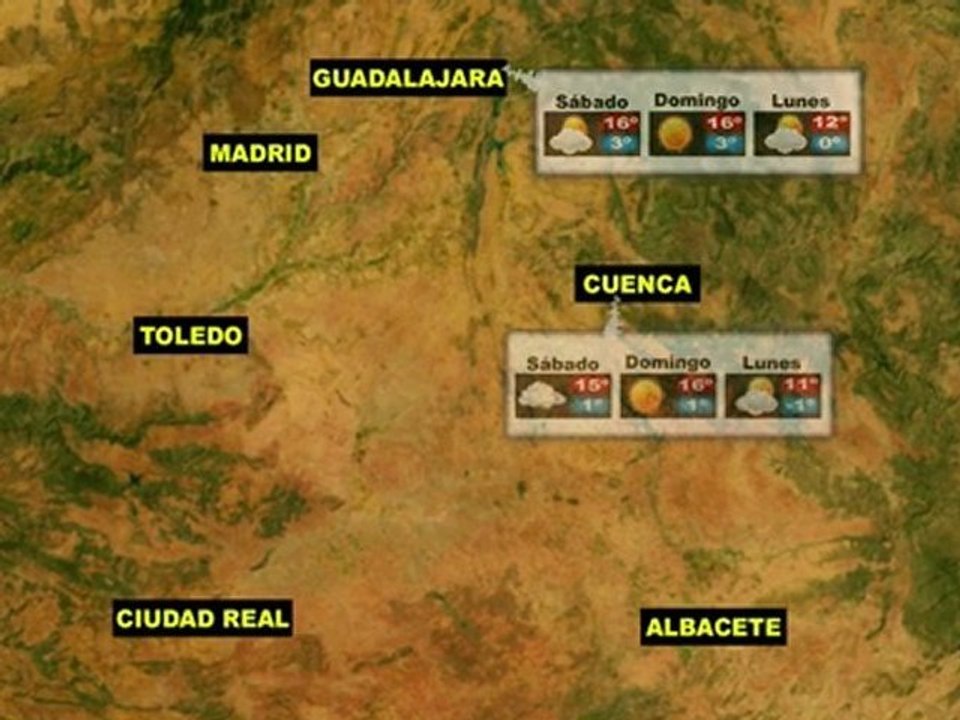El tiempo en España por CCAA, previsión del viernes 2 al lunes 5 de marzo