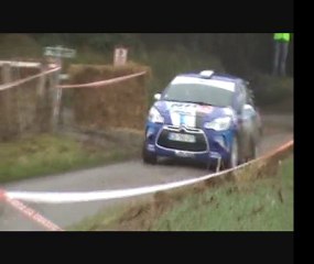 VIDEO DU 42ème RALLYE DE LA COTE FLEURIE 2012 ES 1 SAINT-BENOIT-D'EBERTOT/12,3KMW