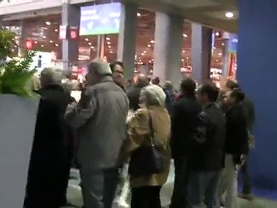 SIA 2012 : arrivée Marine Le pen
