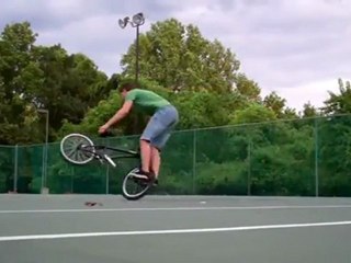 It's Like He's Dancing With The Bike