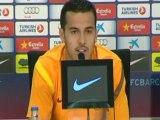 Pedro aboga por la renovación de Guardiola y por la esperanza de jugar la Eurocopa