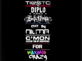 Tiësto Vs Diplo ft Busta Rhymes - C'Mon for Maximal Crazy (Niuma Edit)