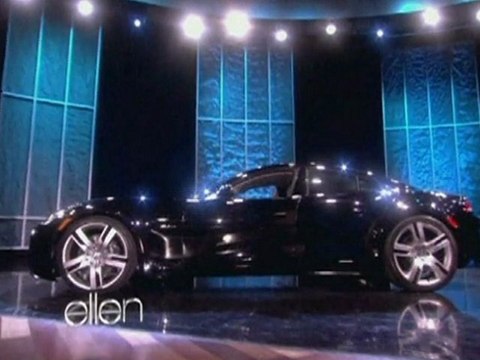 Justin Bieber given birthday sports car on Ellen DeGeneres