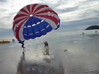 Parasailing Fail