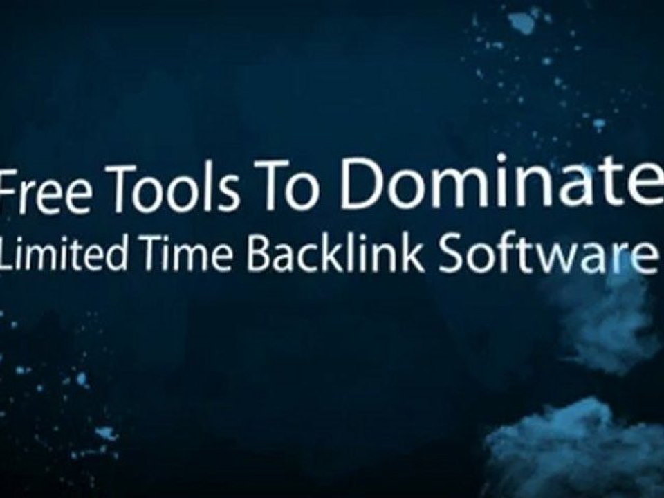 Free Backlink mega booster and software