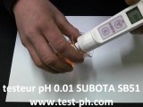testeur ph subota SB51 precision 0.01