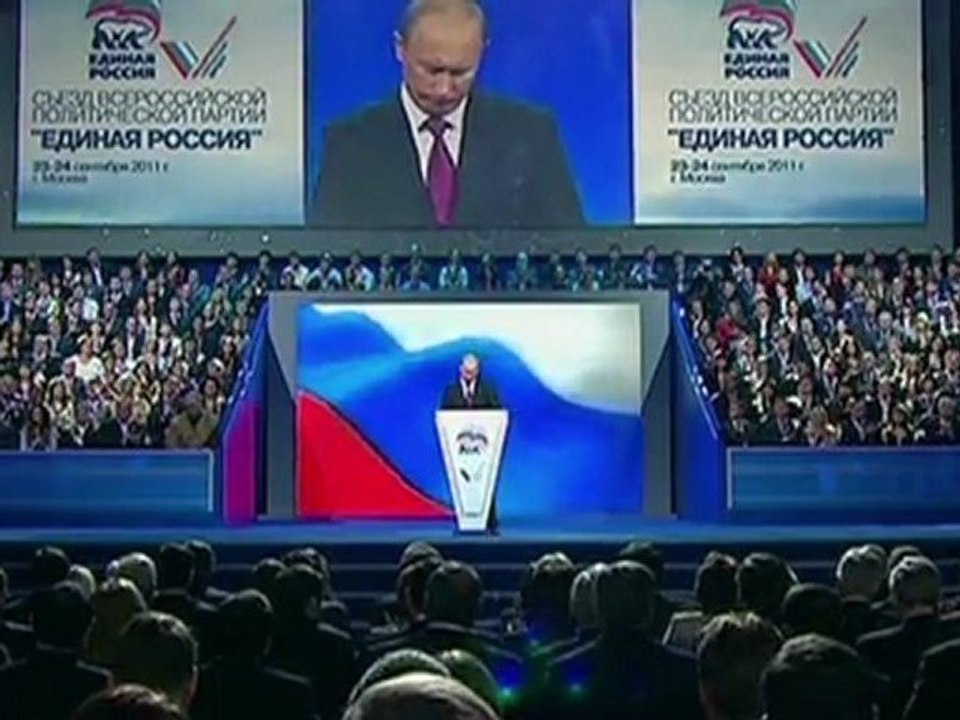 Machtmensch Putin strebt zurück an die Staatsspitze