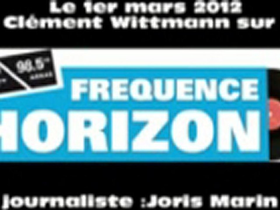 radio frequence horizon - interview de Clément Wittmann, candidat Objecteur de Croissance, pacifiste et écologiste