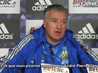 Deschamps : "Gignac peut être un joker"
