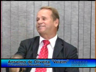 Câmera Aberta do dia 29-02 - Anselmo de Oliveira "Veizim"
