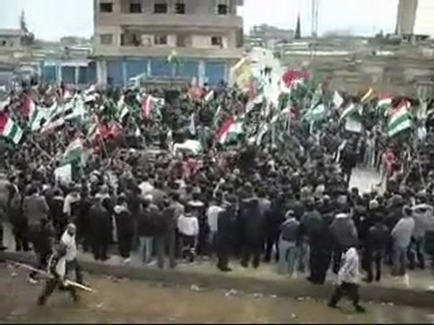 فري برس قامشلو حي العنترية جمعة تسليح الجيش الحر 2 3 2012